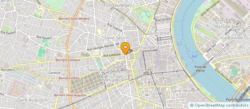 localisation de l'entreprise BERNOS  BORDEAUX