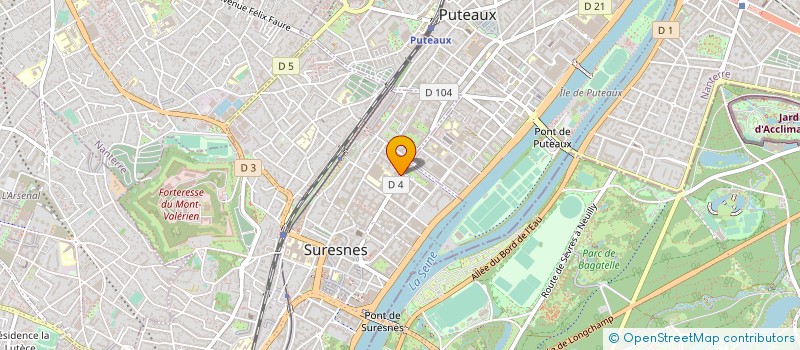 localisation de l'entreprise BERNOT FROMENT PUJOL, NOTAIRES à SURESNES