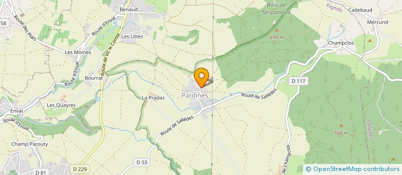 localisation de l'entreprise BERNOT PATRIMOINE à SAINT-MAURICE