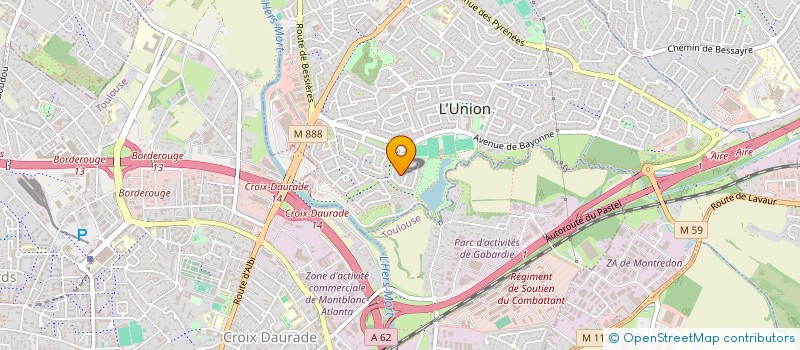 localisation de l'entreprise BERNUY GUIOMAR à L'UNION