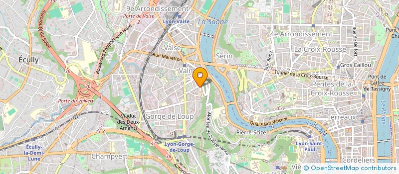 localisation de l'entreprise BERNUY SARL  LYON