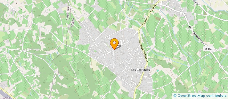 localisation de l'entreprise BERNY  MAZAN