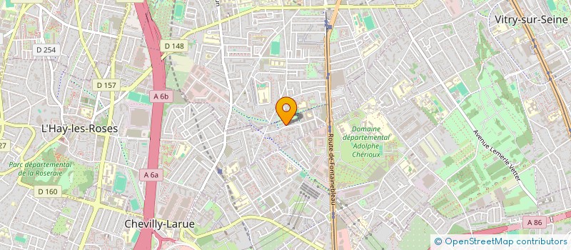 localisation de l'entreprise BERNY CONSULTING  L'HAY-LES-ROSES