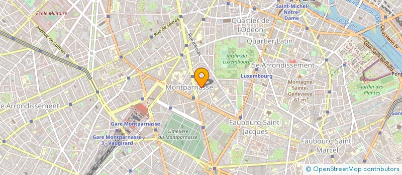 localisation de l'entreprise BERNY'S SARL à PARIS