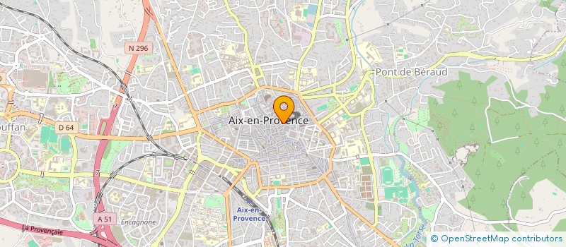 localisation de l'entreprise BERNY STORE à AIX-EN-PROVENCE