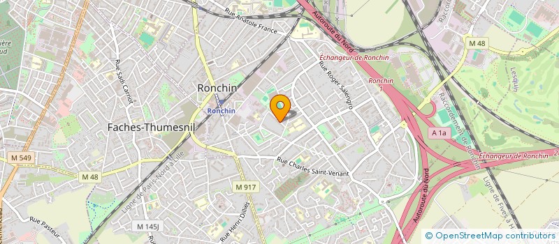 localisation de l'entreprise BERNYN IMMOBILIER  RONCHIN