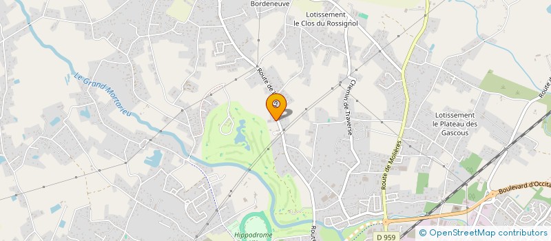 localisation de l'entreprise BEROAL  MONTAUBAN