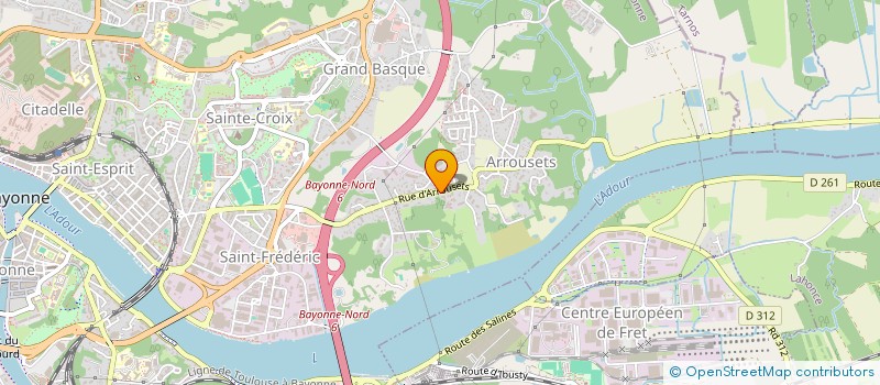 localisation de l'entreprise BEROKIAN à BAYONNE