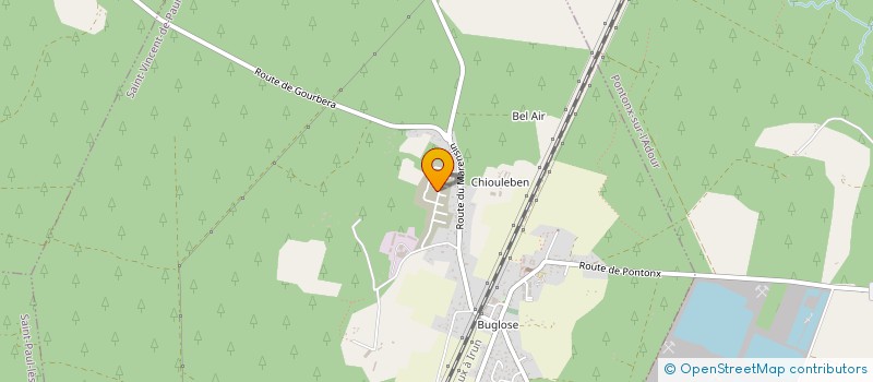 localisation de l'entreprise BEROT CLEAN  SAINT-VINCENT-DE-PAUL