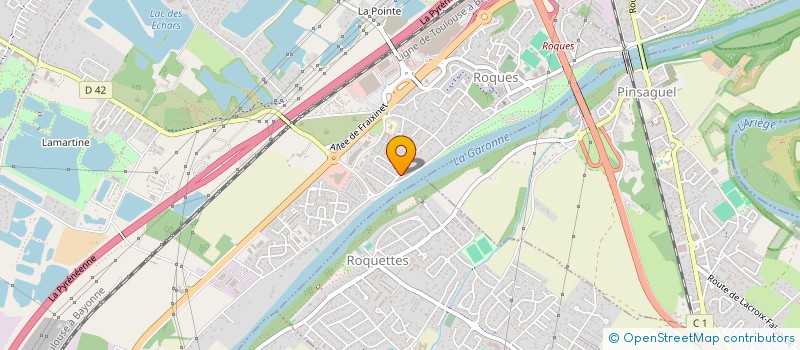 localisation de l'entreprise BEROU à LACROIX-FALGARDE