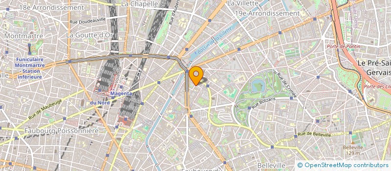 localisation de l'entreprise BEROZ  PARIS 19