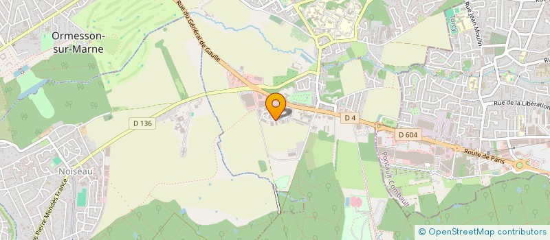 localisation de l'entreprise BERPHIL  LA QUEUE-EN-BRIE