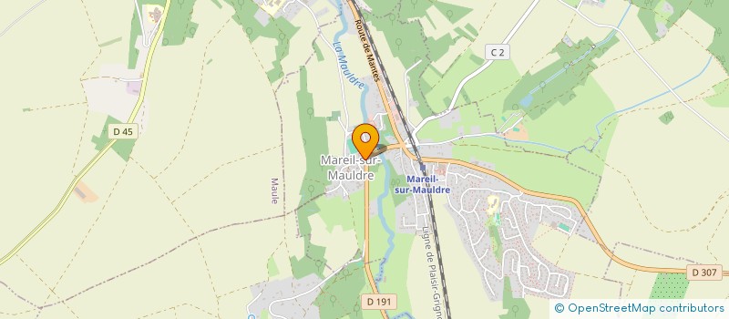 localisation de l'entreprise BERRACA  MAREIL-SUR-MAULDRE