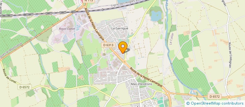 localisation de l'entreprise BERRAHNA  AIMARGUES