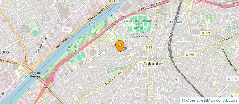 localisation de l'entreprise BERRAHOU INVESTMENT à COLOMBES