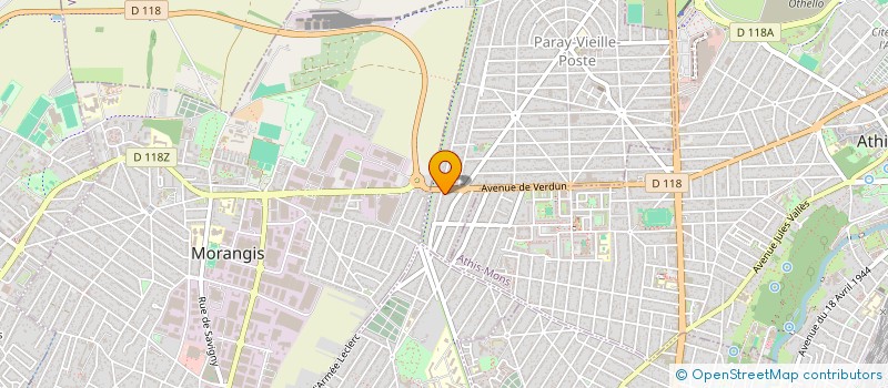 localisation de l'entreprise BERRAKA à PARAY-VIEILLE-POSTE