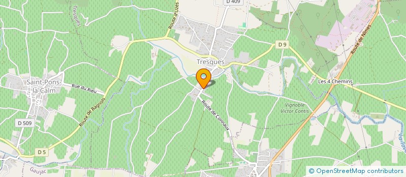 localisation de l'entreprise BERRARDE  TRESQUES