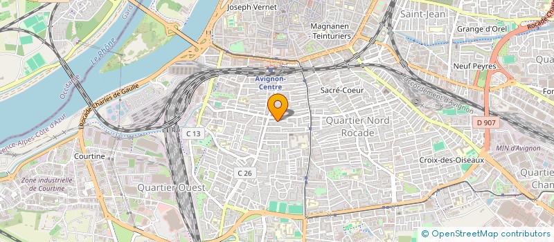 localisation de l'entreprise BERRE TRANSPORTS à AVIGNON