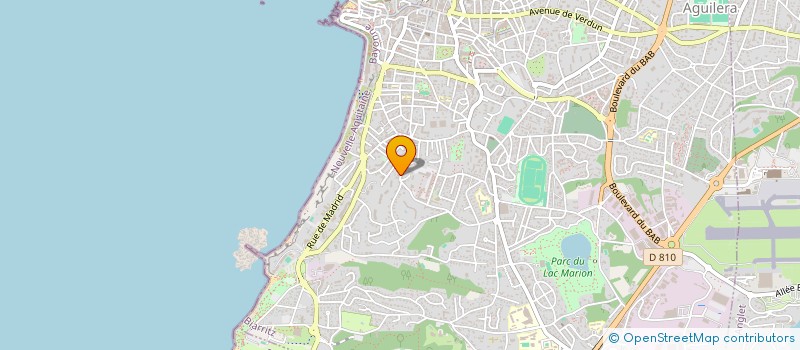 localisation de l'entreprise BERRI à BIARRITZ