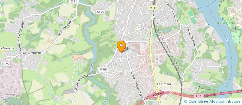 localisation de l'entreprise BERRIA IT  LA CHAPELLE-SUR-ERDRE