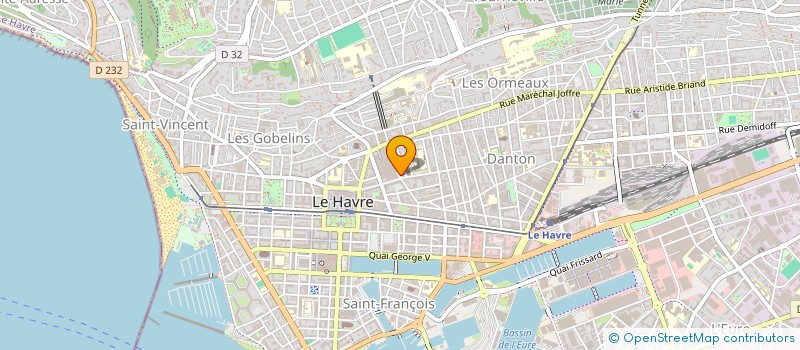 localisation de l'entreprise BERRIAL à LE HAVRE