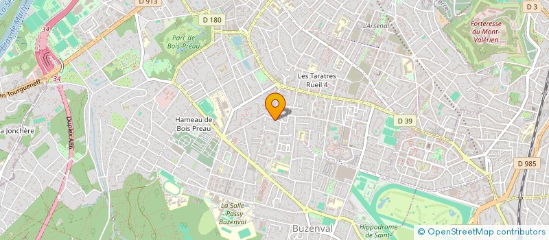 localisation de l'entreprise BERRICK II à RUEIL-MALMAISON