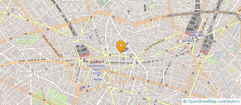 localisation de l'entreprise BERRIE SAINT-LAZARE  PARIS