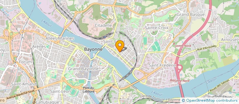 localisation de l'entreprise BERRIMAH à BAYONNE