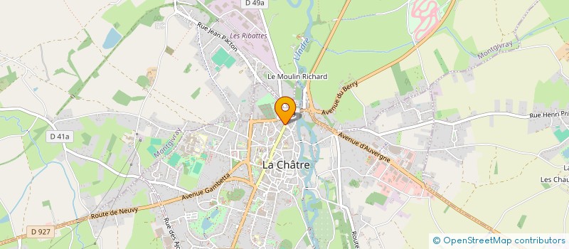 localisation de l'entreprise BERRISSIMMO à LA CHATRE