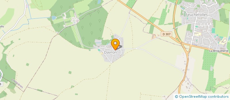 localisation de l'entreprise BERRITZE  DAVRON