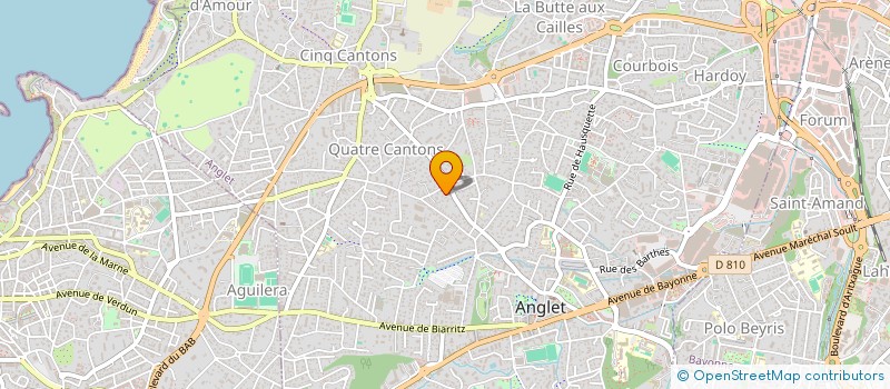 localisation de l'entreprise BERRIZ  ANGLET