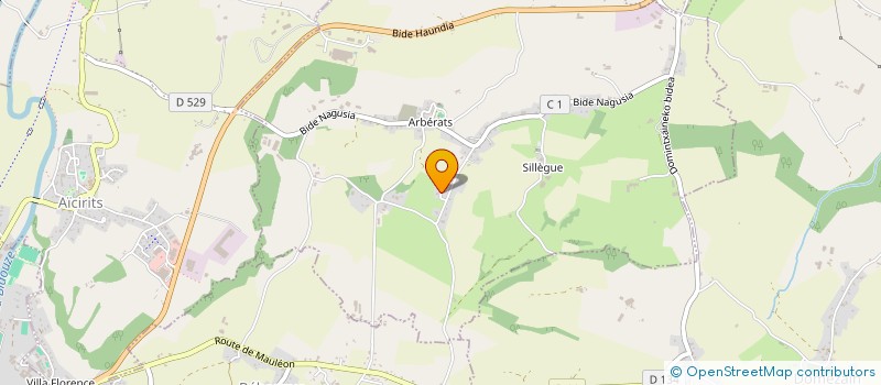 localisation de l'entreprise BERROETA  HOSTA