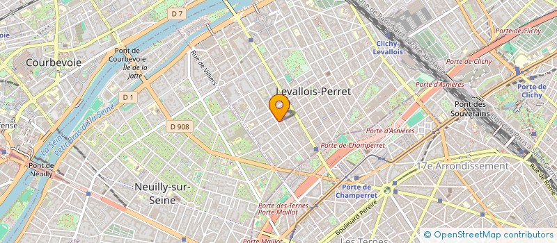 localisation de l'entreprise BERROETA GONZALEZ INDIVISION à LEVALLOIS-PERRET