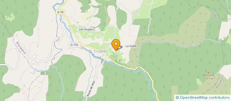 localisation de l'entreprise BERRON-GRANJON à BOURDEAUX