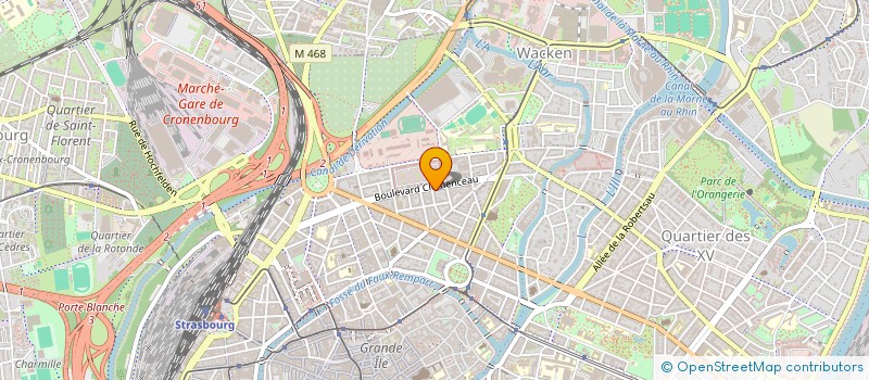 localisation de l'entreprise BERROS MATZEVOTH  STRASBOURG