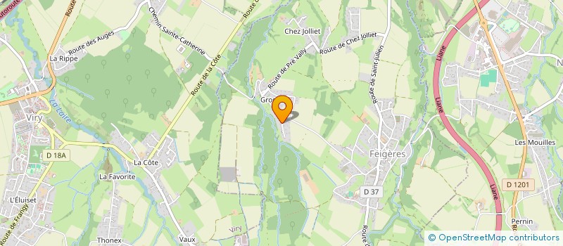 localisation de l'entreprise BERROUANE  FEIGERES