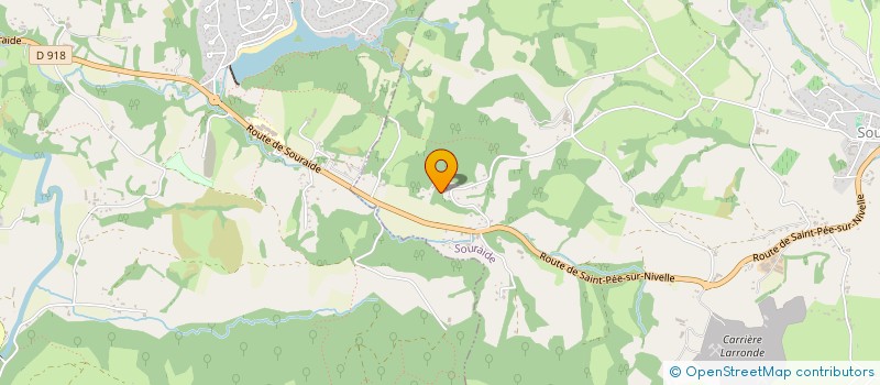 localisation de l'entreprise BERROUET à SOURAIDE