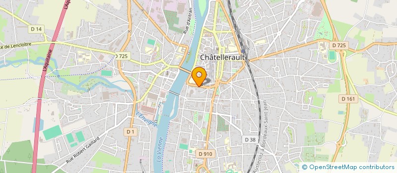 localisation de l'entreprise BERROYER SA  CHATELLERAULT