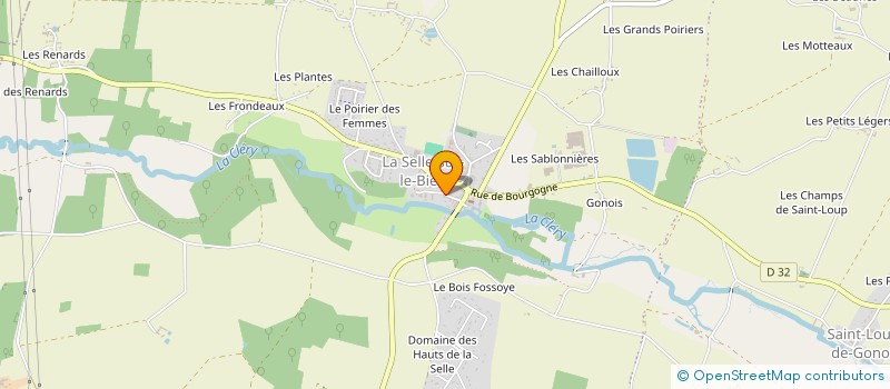 localisation de l'entreprise BERRUET REMI CAPITAL à LA SELLE-SUR-LE-BIED