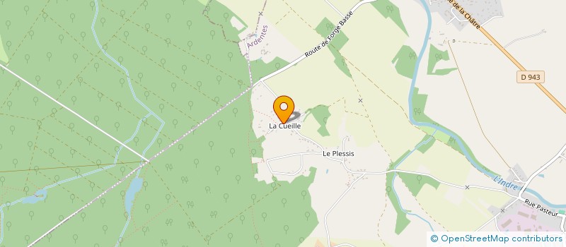 localisation de l'entreprise BERRY BROD'LAINES à ARDENTES