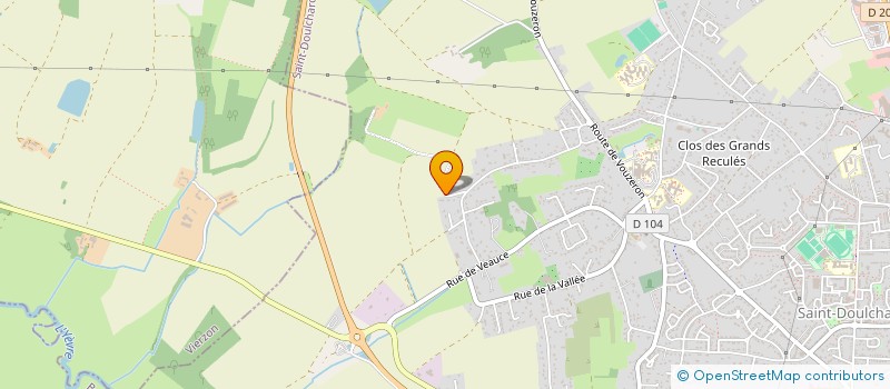 localisation de l'entreprise BERRY CABLAGE  SAINT-DOULCHARD