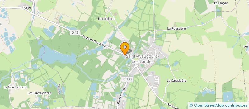 localisation de l'entreprise BERRY CAP'DUNES  SAINT-AVAUGOURD-DES-LANDES