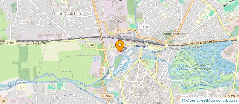 localisation de l'entreprise BERRY COPY WRITING  SAINT-DOULCHARD