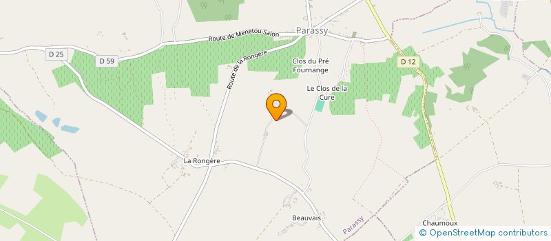 localisation de l'entreprise BERRY DELTA SERVICE  SAINTE-SOLANGE