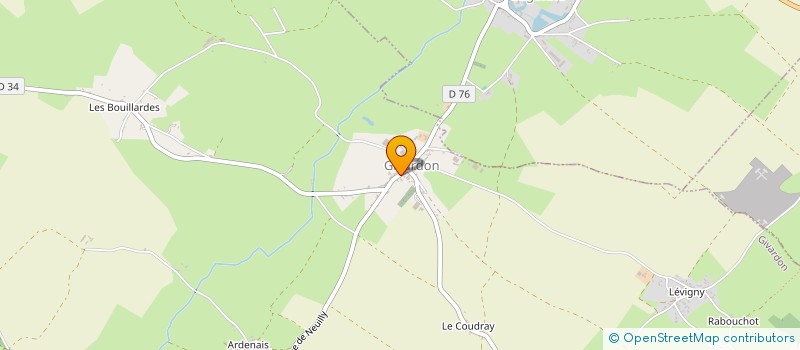 localisation de l'entreprise BERRY ECO HABITAT  GIVARDON