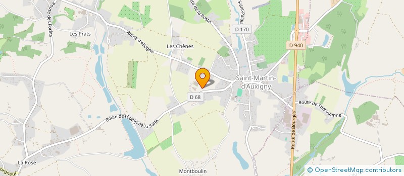 localisation de l'entreprise BERRY GREEN ENERGY  SAINT-MARTIN-D'AUXIGNY