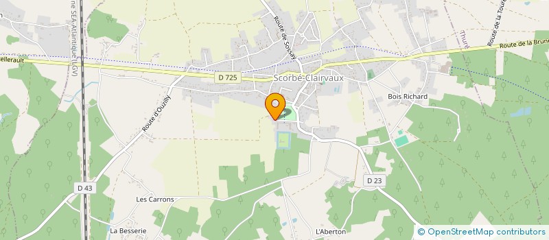 localisation de l'entreprise BERRY IM  LESIGNY