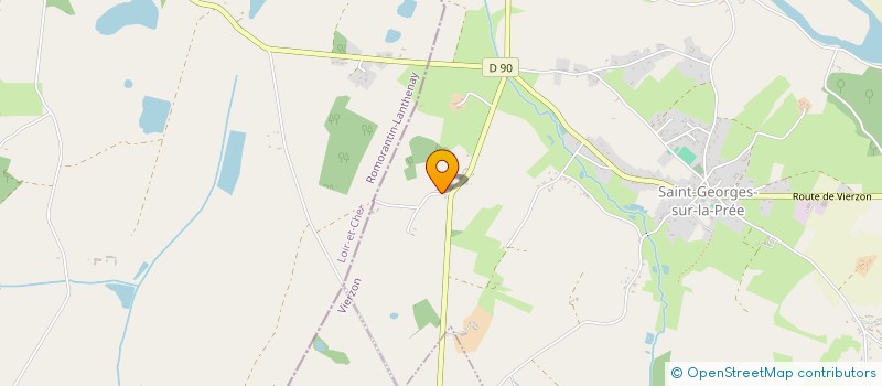 localisation de l'entreprise BERRY MAINTENANCE INDUSTRIELLE  SAINT-GEORGES-SUR-LA PREE