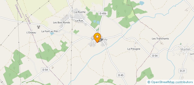 localisation de l'entreprise BERRY SEJOURS à MALICORNAY