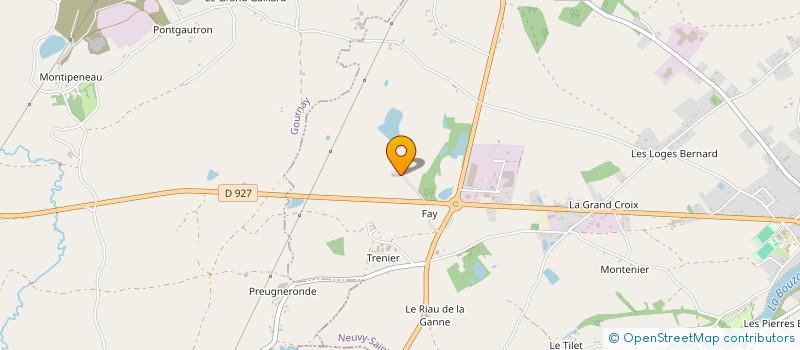 localisation de l'entreprise BERRY SERVICES à NEUVY-SAINT-SEPULCHRE